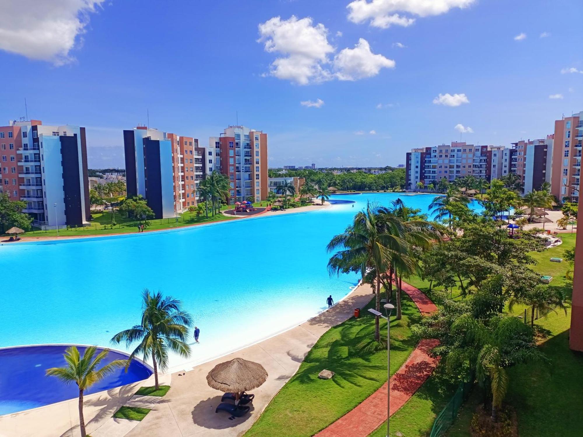 شقة Dreams Cancun Blue Paradise المظهر الخارجي الصورة
