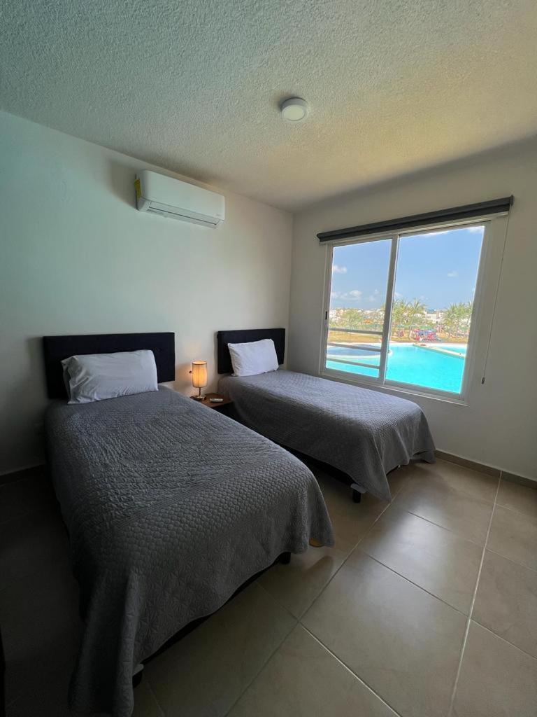 شقة Dreams Cancun Blue Paradise المظهر الخارجي الصورة